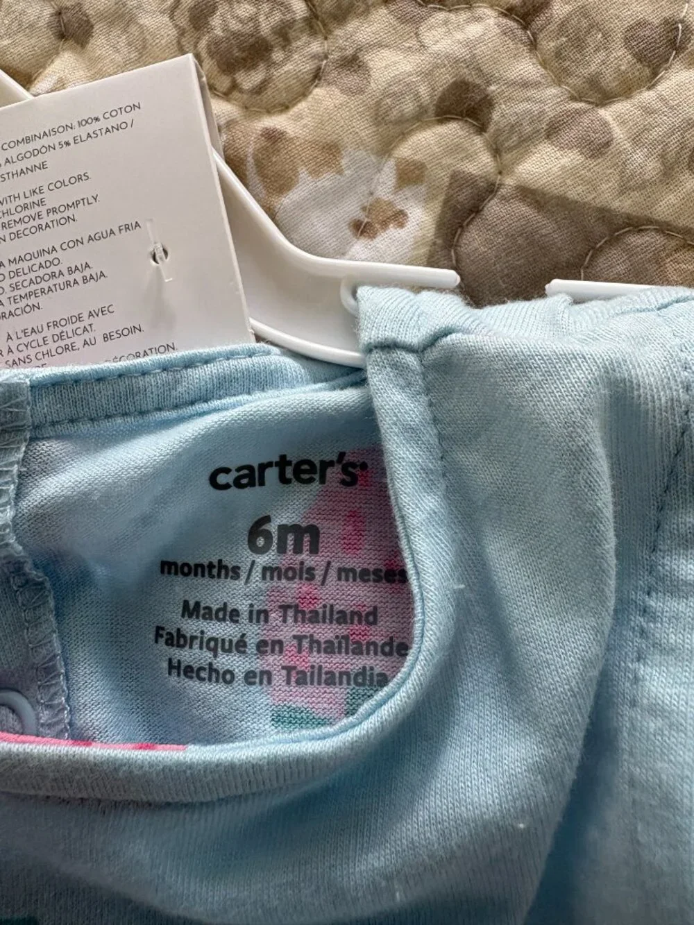 Carter's Baby Girl 2-Pack / 3-Piece Outfit Set Size 6 Months - Picture 6 of 13